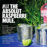 Absolut Raspberri Raspberry Flavoured Swedish Vodka