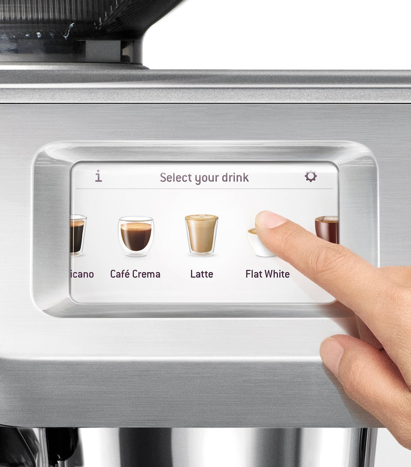 Sage Oracle Touch coffee machine stainless steel, imported from the UK