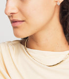 Suzanne Kalan La Fantasie rose gold diamond stud earrings (British brand)