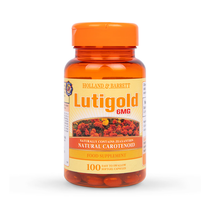 Holland & Barrett Lutigold Lutein Eye Health Softgels 100 count (British brand)
