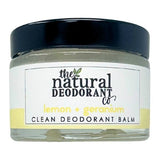 The Natural Deo Co. deodorant balm Lemon Geranium 55g - British product