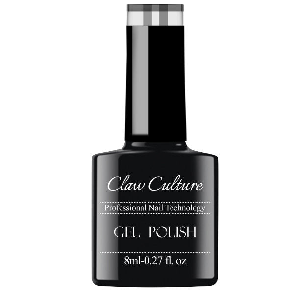 Claw Culture non-wipe gel top coat clear high shine 8ml, imported from the UK