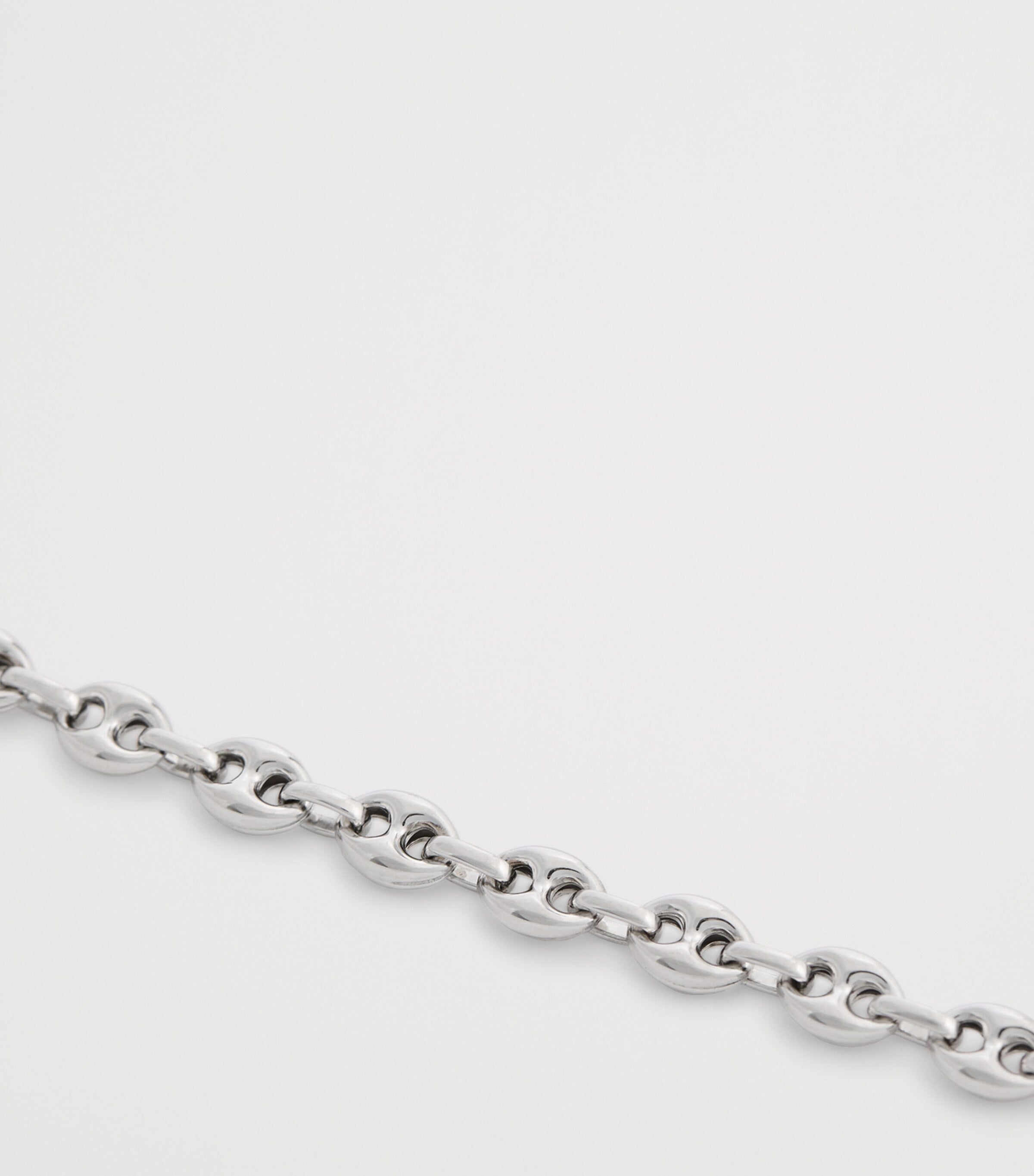 Tateossian Sterling Silver Marine Link Chain Bracelet (British brand)