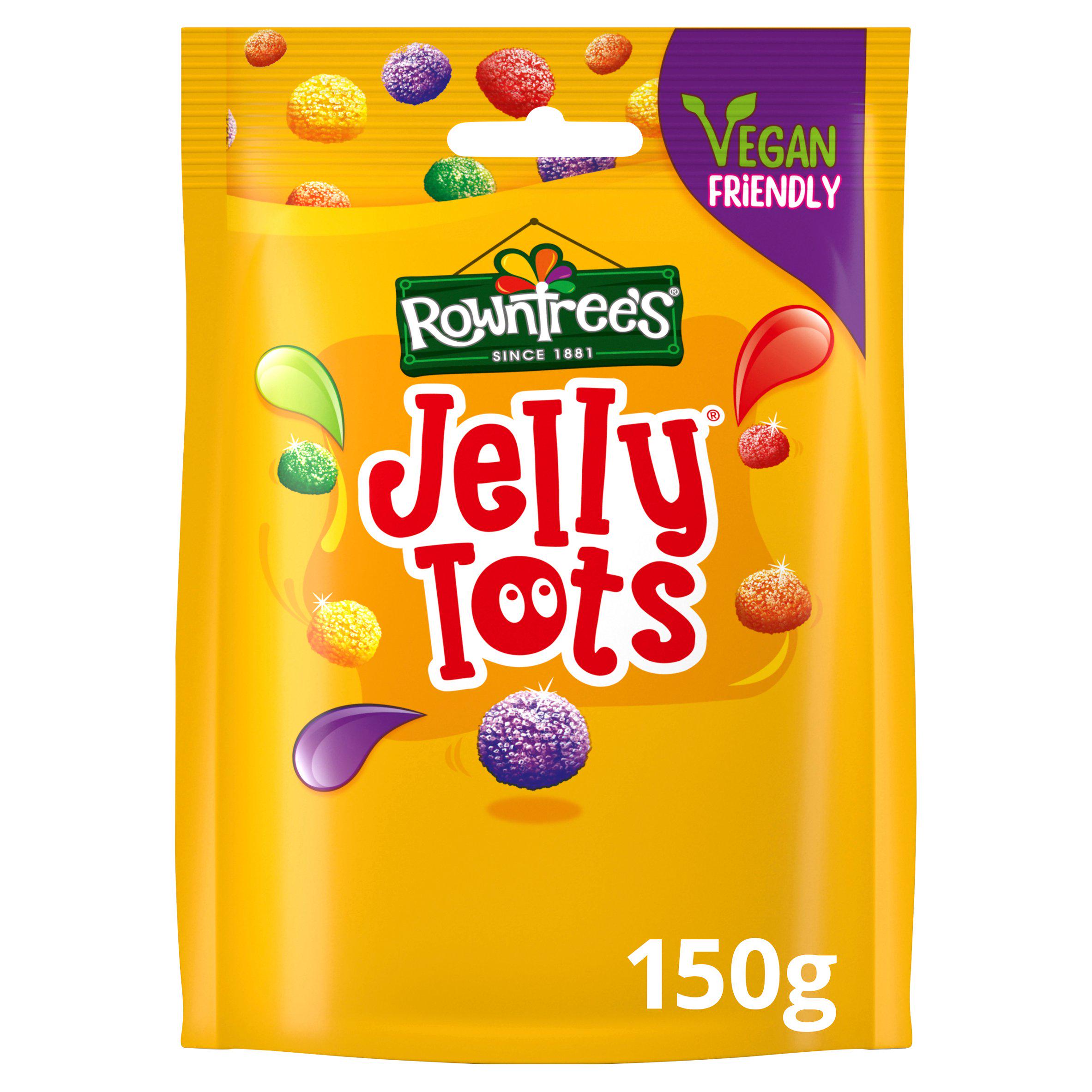 Rowntree's Jelly Tots Sweets Sharing Bag 150g sweets Sainsburys   