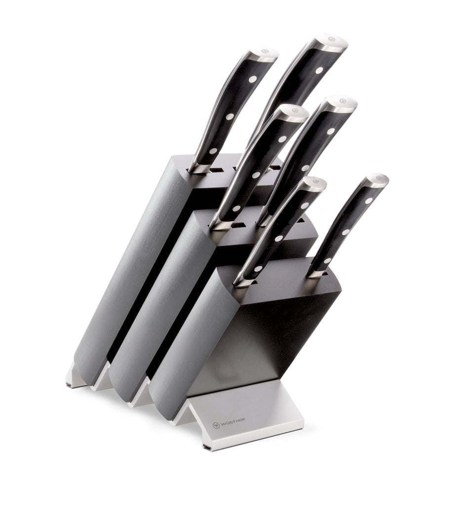 Wusthof Classic Ikon knife and block set (British brand)