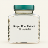Holland & Barrett Ginger Root Extract 120 Capsules, UK version
