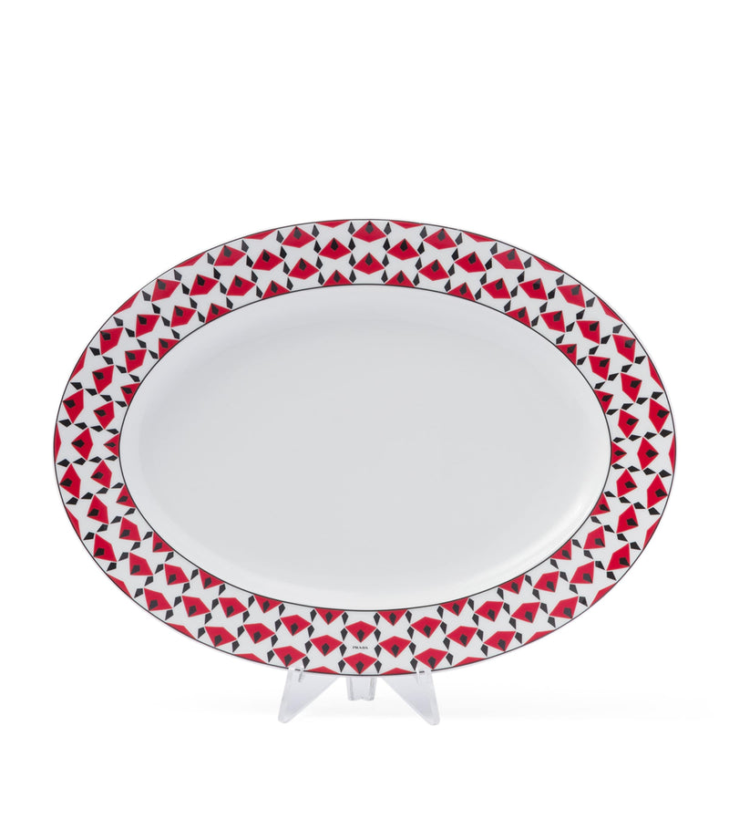 Prada Vienna serving plate 40cm, imported from the UK