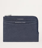 Aspinal of London leather zipped travel wallet - British product