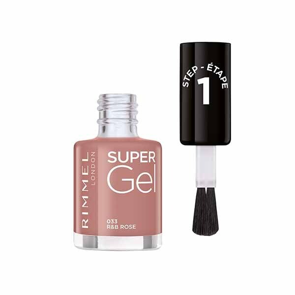 Rimmel Super Gel Nail Polish - 033 R&B Rose GOODS Superdrug   