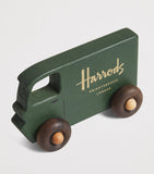 Harrods handmade wooden toy delivery van (British brand)