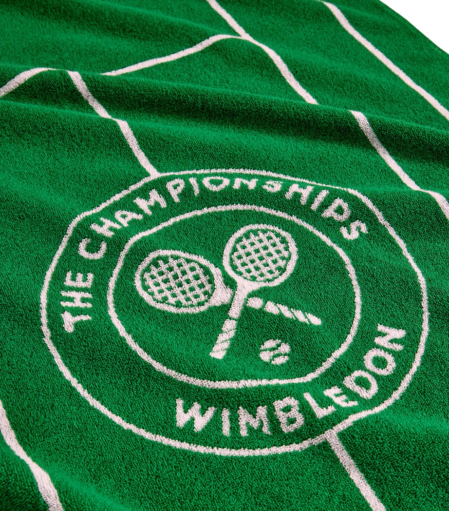 Christy x Wimbledon Tennis Court Bath Towel (70cm x 133cm)