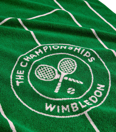 Harrods Christy x Wimbledon Tennis Court Bath Towel (70cm x 133cm)- Buy online at McGrocer