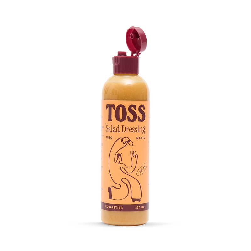 TOSS Miso Magic salad dressing, imported from the UK
