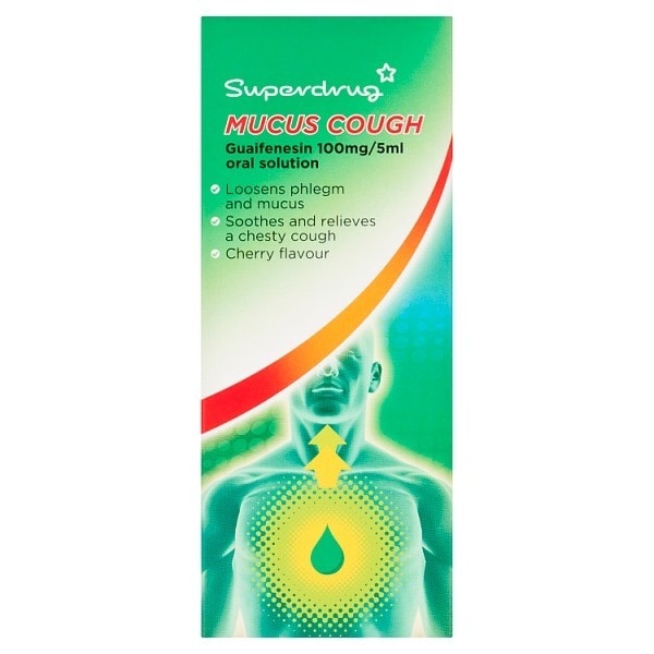 Superdrug Mucus Cough Syrup 200ml