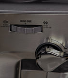 Sage Barista Express Impress coffee machine with integrated grinder and 2L water tank (British brand)