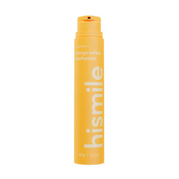 Hismile Mango Sorbet Toothpaste 60g tube, UK version