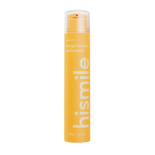 Hismile Mango Sorbet Toothpaste 60g tube, UK version