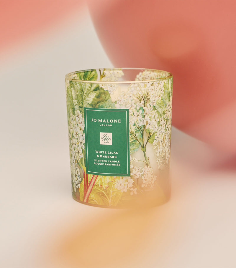 Jo Malone London White Lilac and Rhubarb candle 200g - British product