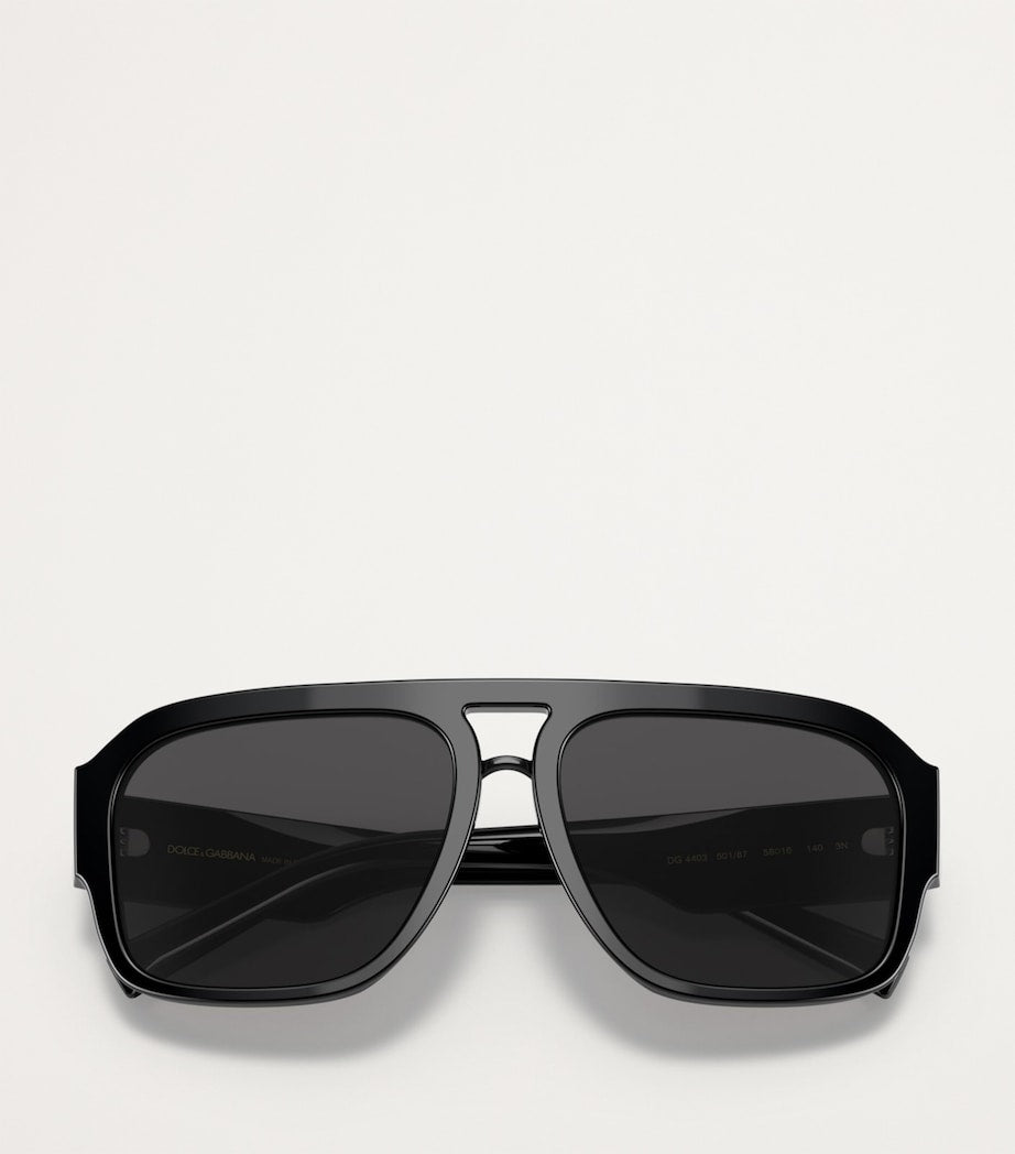 Dolce&Gabbana acetate aviator sunglasses - British product