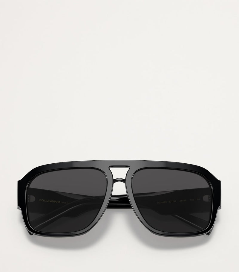 Dolce&Gabbana acetate aviator sunglasses - British product