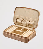 WOLF Bella jewellery zip case (British brand)
