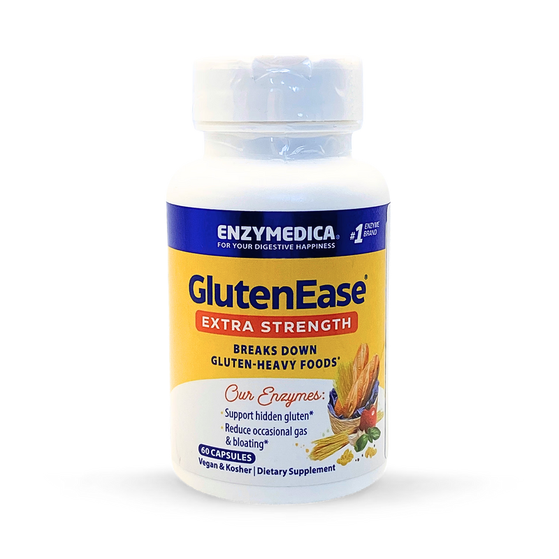 Enzymedica GlutenEase Extra Strength 60 capsules, UK version
