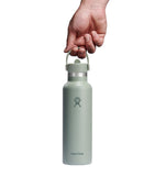 Hydro Flask Standard Mouth Bottle with Flex Straw Cap 621ml, UK version