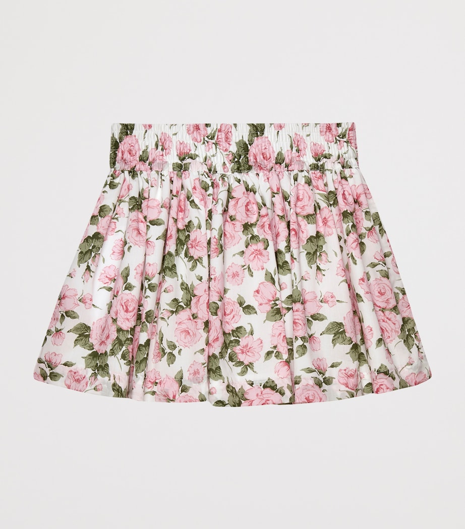 Trotters cotton Carline floral skirt for children 6-11 years (British brand)