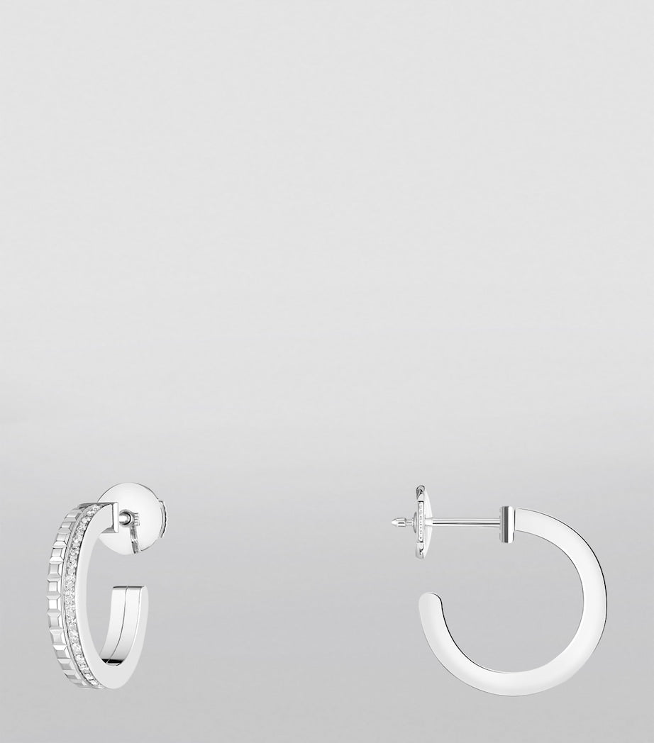 Boucheron Quatre Radiant Edition hoop earrings (British brand)