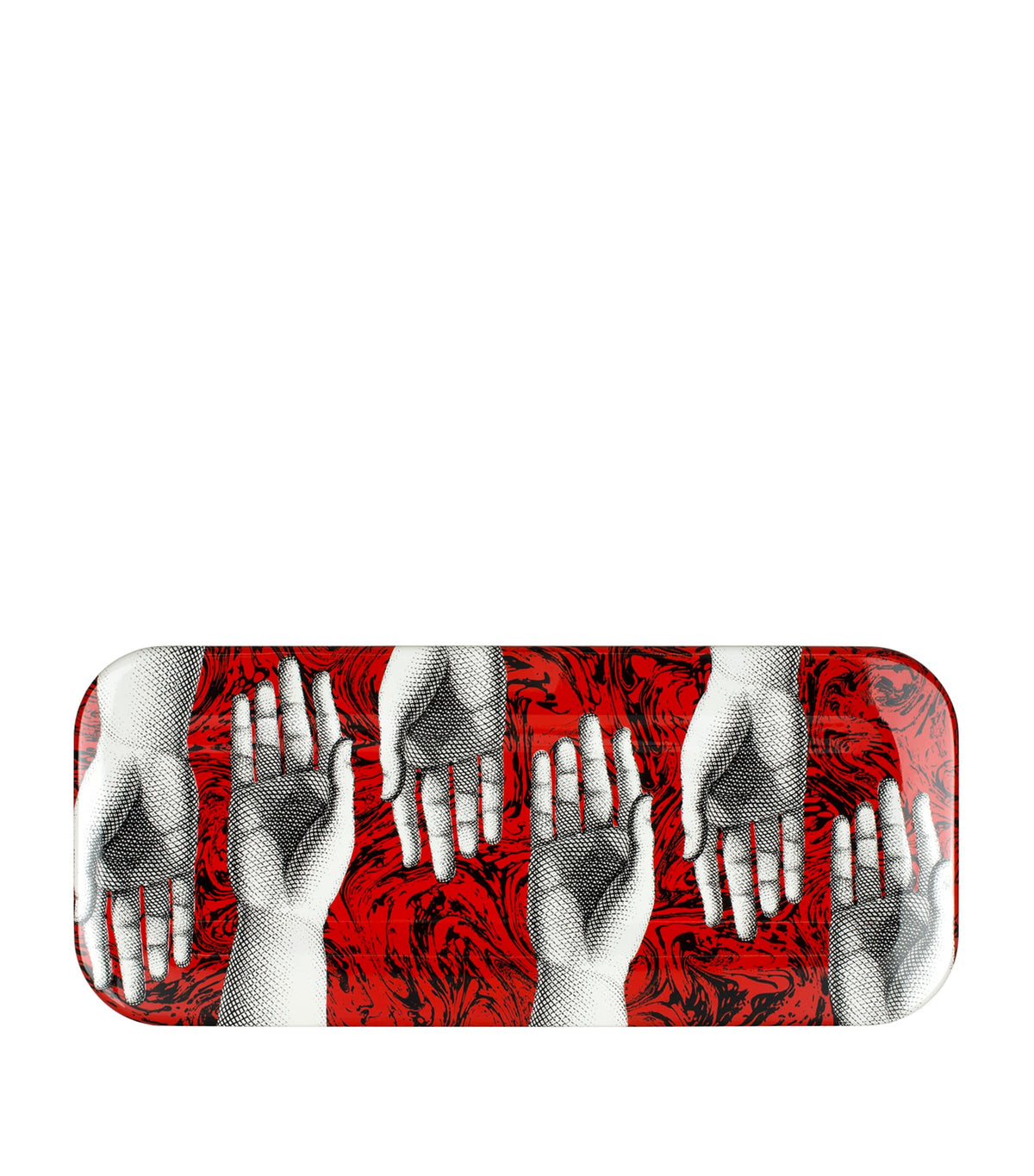 Fornasetti Don Giovanni rectangular tray 25cm x 60cm - British product