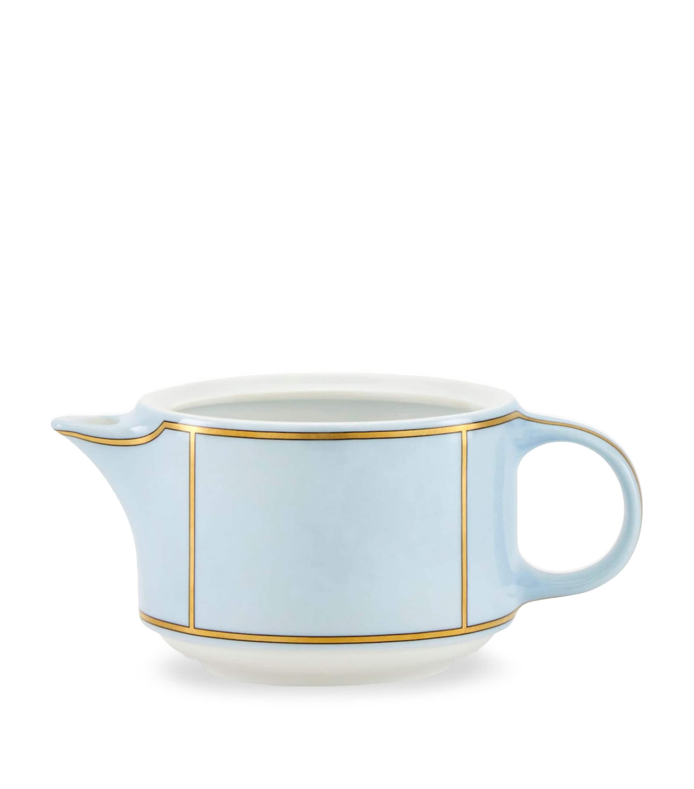 Ginori 1735 Porcelain Milk Jug Celeste 300ml, UK version