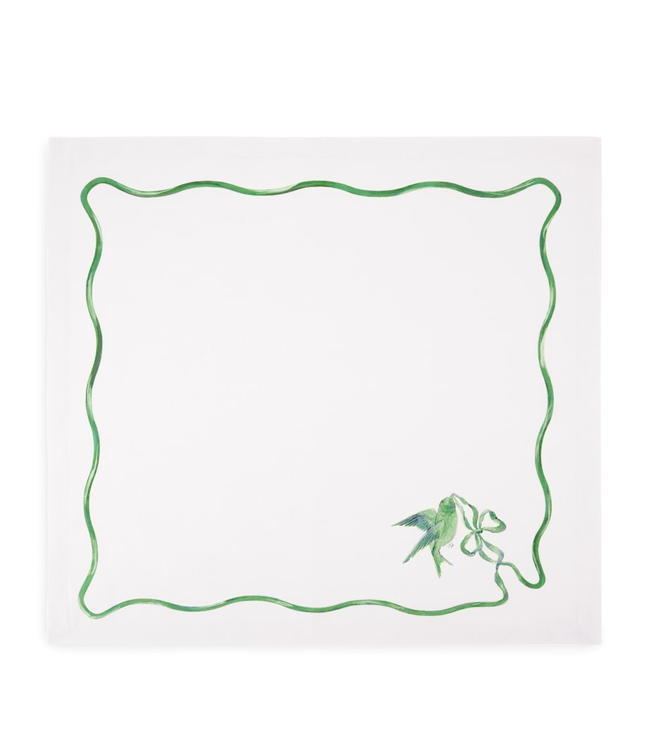 Aquazzura Secret Garden linen napkins 50cm x 50cm - British product