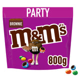 M&M's Brownie Bites & Milk Chocolate Party Mix Bulk Snack Bag 800g GOODS ASDA   