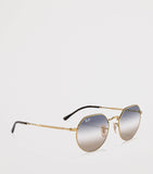 Ray-Ban Jack runde Metallsonnenbrille, importiert aus dem Vereinigten Königreich