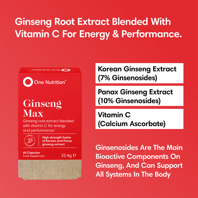 One Nutrition Ginseng Max 60 capsules - British product