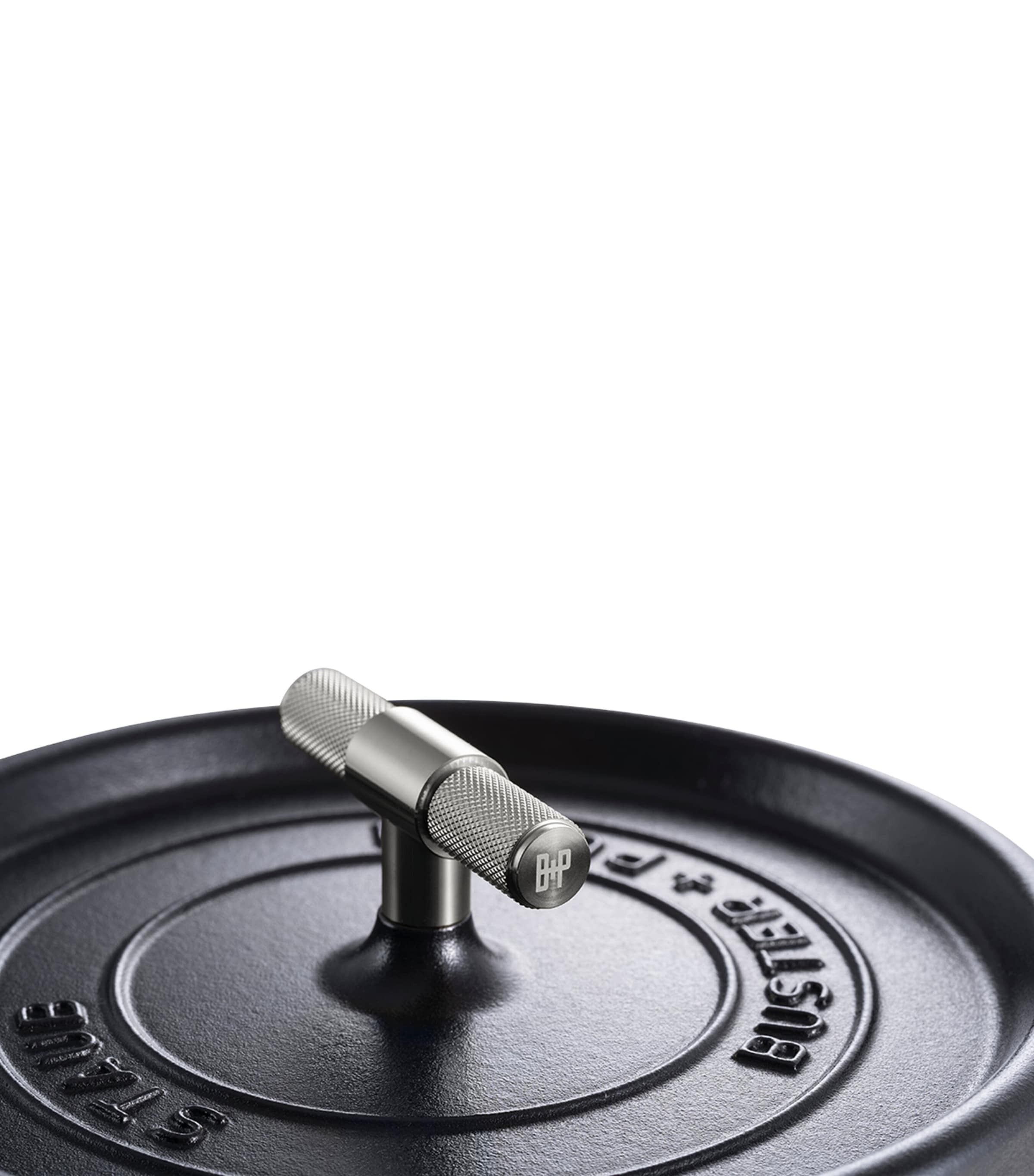 Staub cocotte x Buster+Punch with steel knob 24cm, UK version