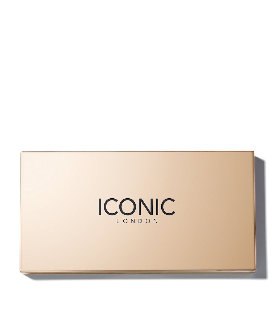 Iconic London face powder palette with blush and bronzer tones 16g, UK version