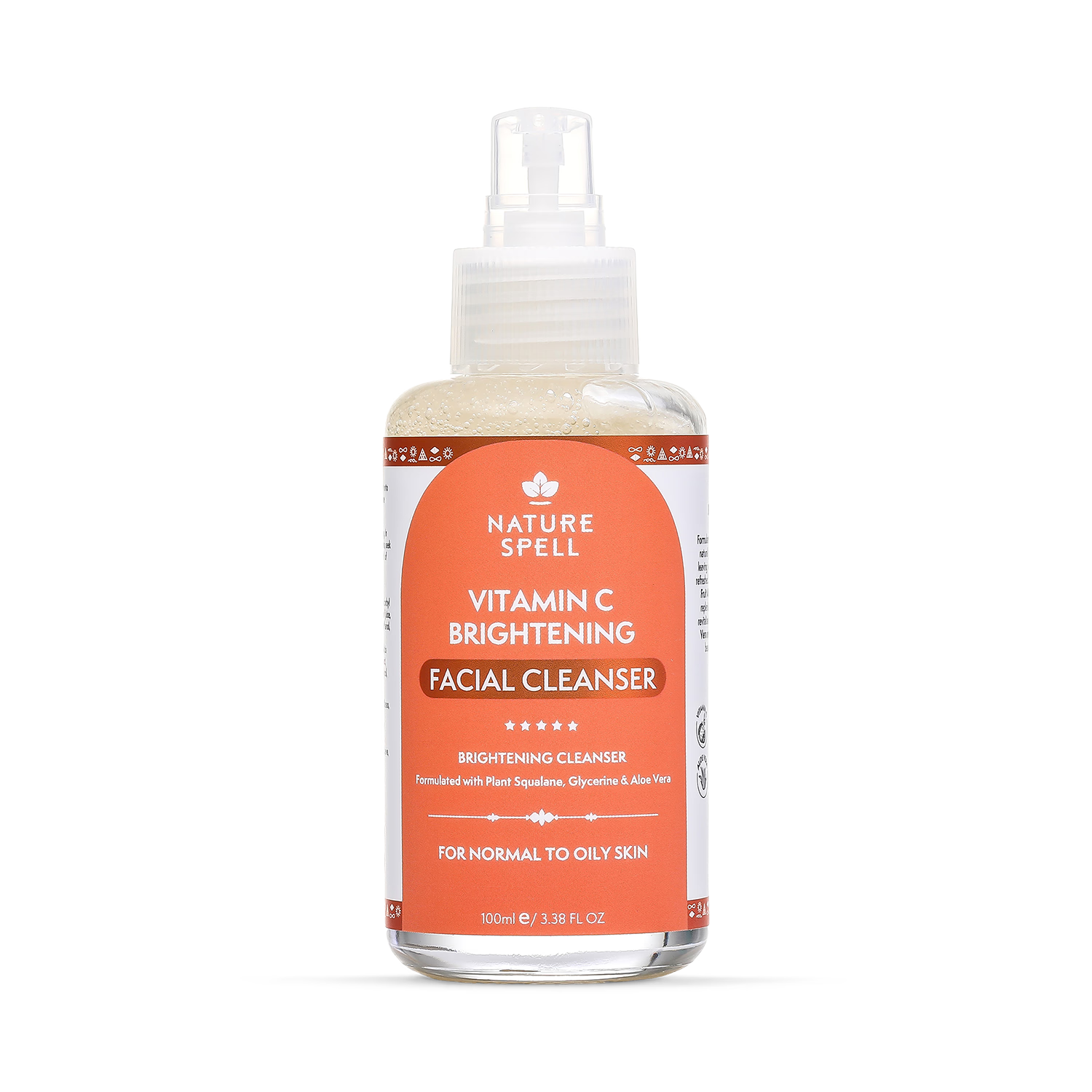 Nature Spell Vitamin C brightening facial cleanser 100ml, UK version