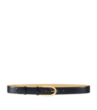 Givenchy calfskin leather belt with oval buckle 3cm, imported from the UK