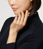 Chaumet white gold diamond pearl ring from the UK - British product