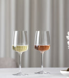 Villeroy & Boch Crystal Afina white wine glasses 125ml (British brand)