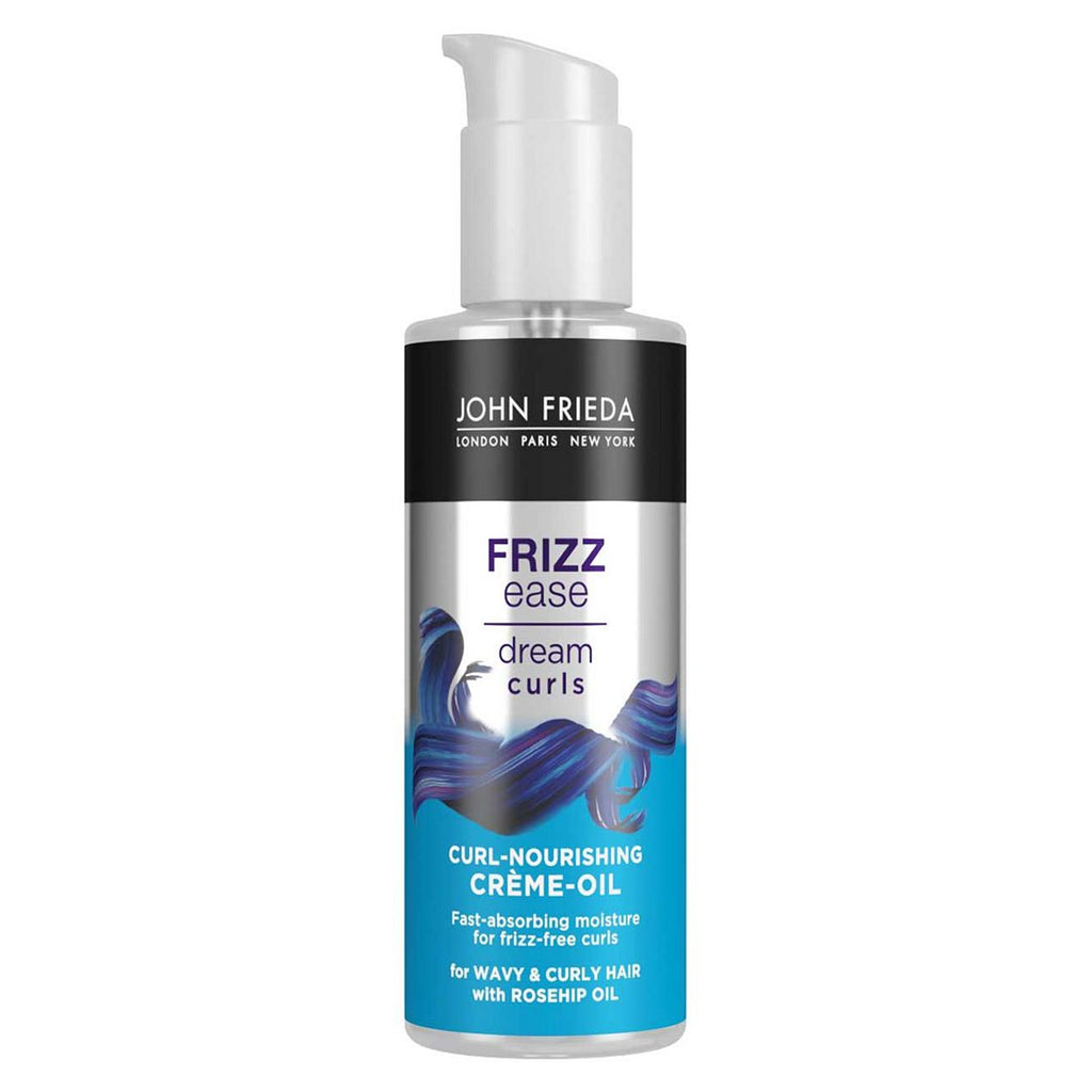 John Frieda Frizz Ease Dream Curls Curl Nourishing Crème Oil 100ml for Naturally Wavy & Curly Hair