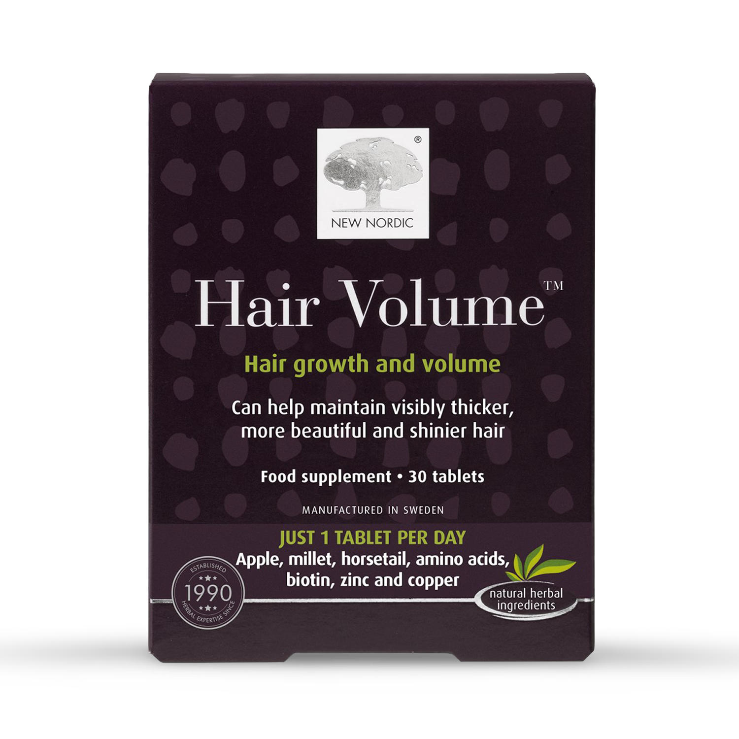 New Nordic Hair Volume 30 Tablets, imported from the UK