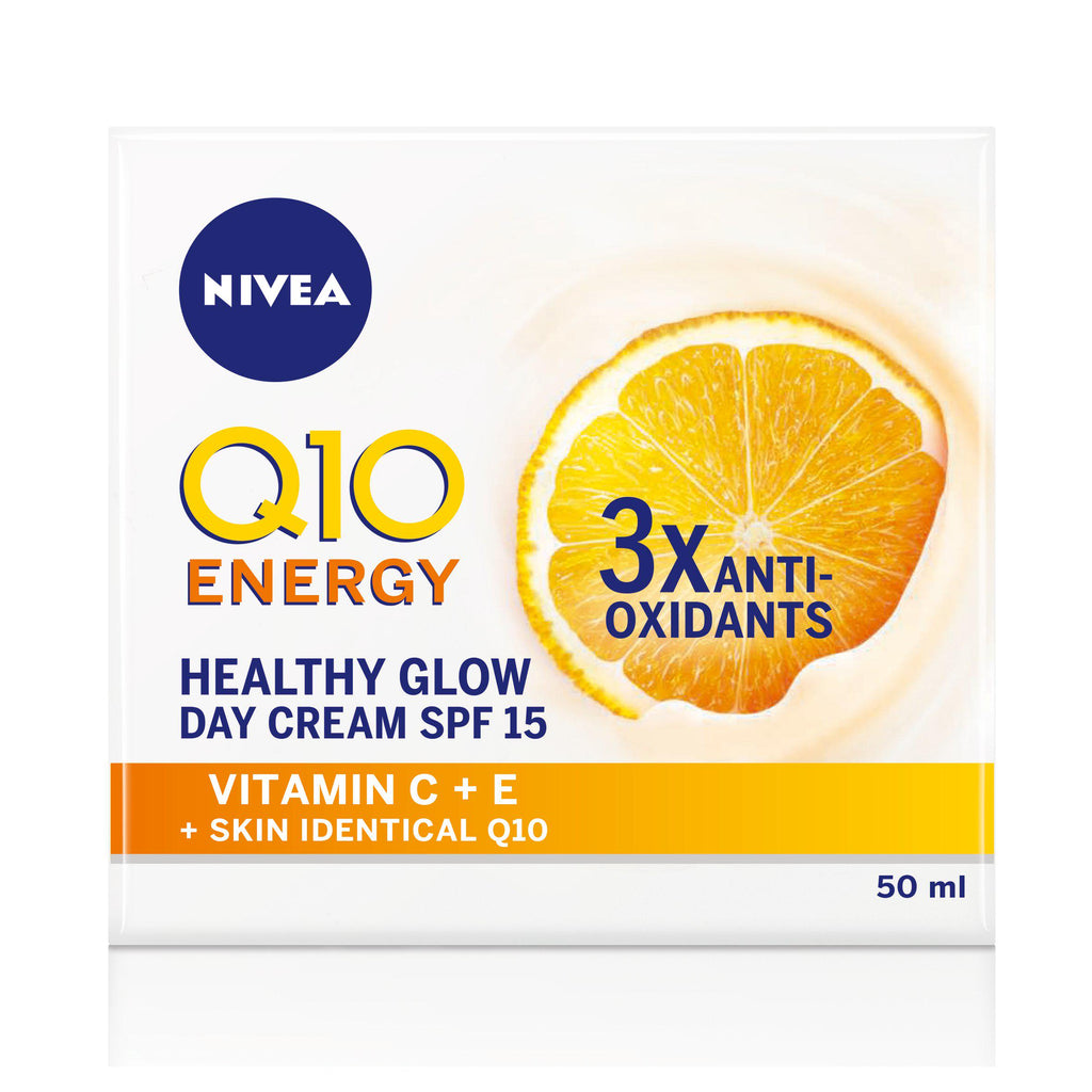 Nivea Q10 Energy Anti Wrinkle Day Cream Moisturiser SPF15 50ml