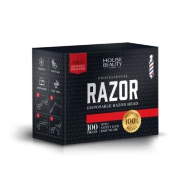 HBS disposable razors box of 100 - British product