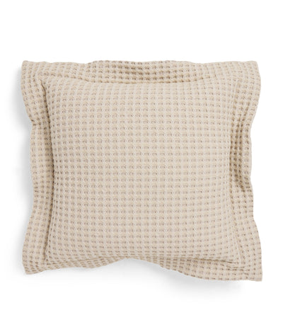 Harrods Peter Reed Textured Checkers Oxford Cushion 50cm x 50cm- Buy online at McGrocer