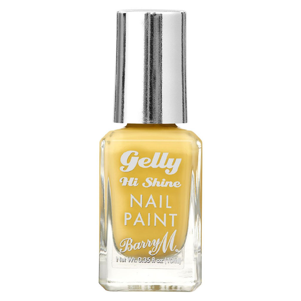 Barry M Gelly Hi Shine Nail Paint Lemon Sorbet