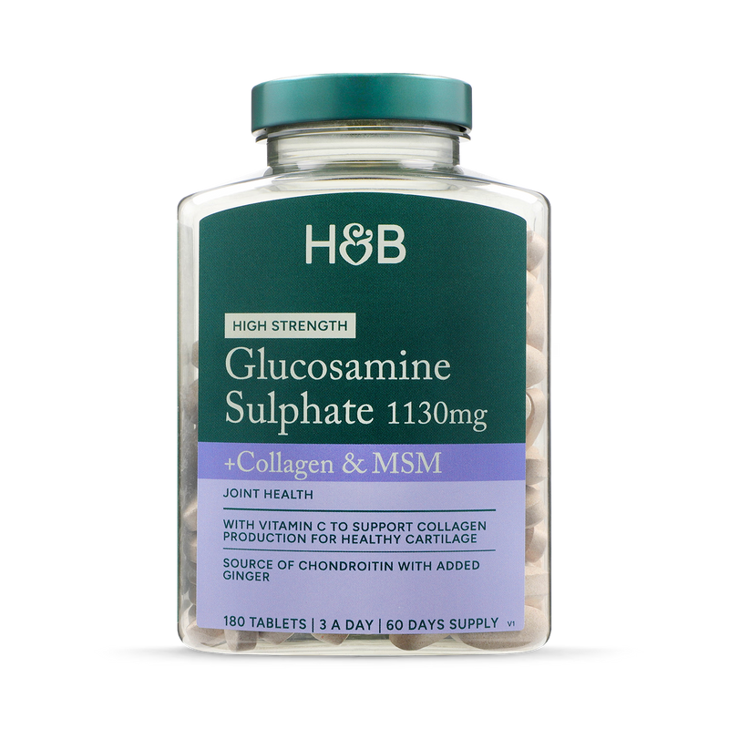 Holland & Barrett glucosamine chondroitin complex 180 tablets, imported from the UK