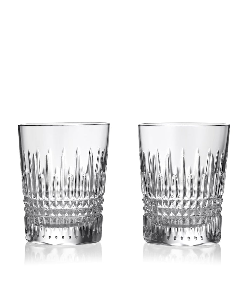 Waterford Lismore Diamond tumblers 310ml (British brand)
