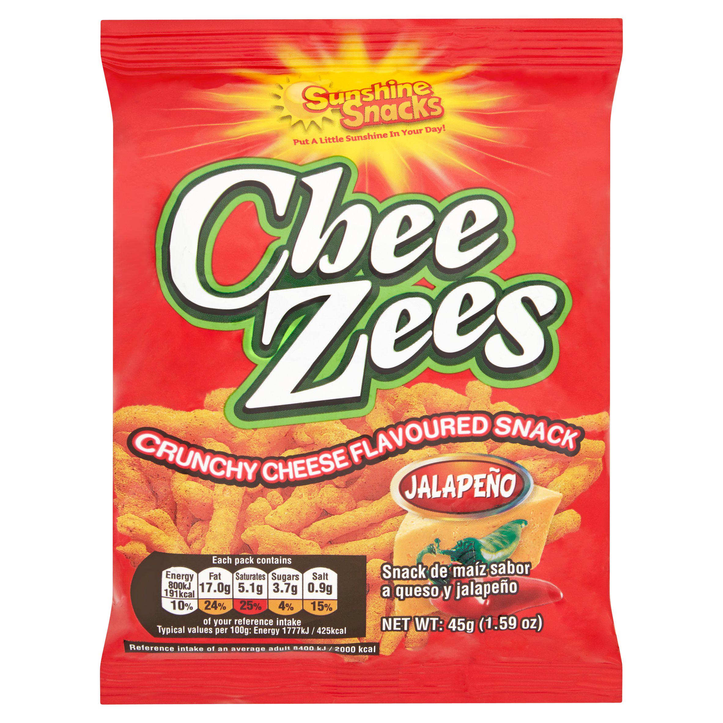 Cheezees - Jalapeno 45g GOODS Sainsburys   